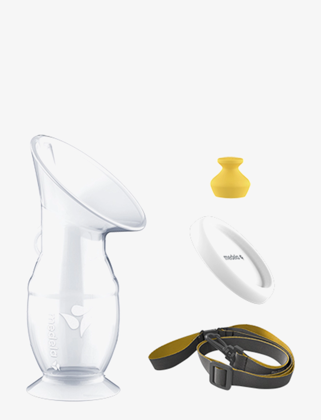 Medela - Silicone Breast Milk Collector - brjóstapumpur og fylgihlutir - white - 3