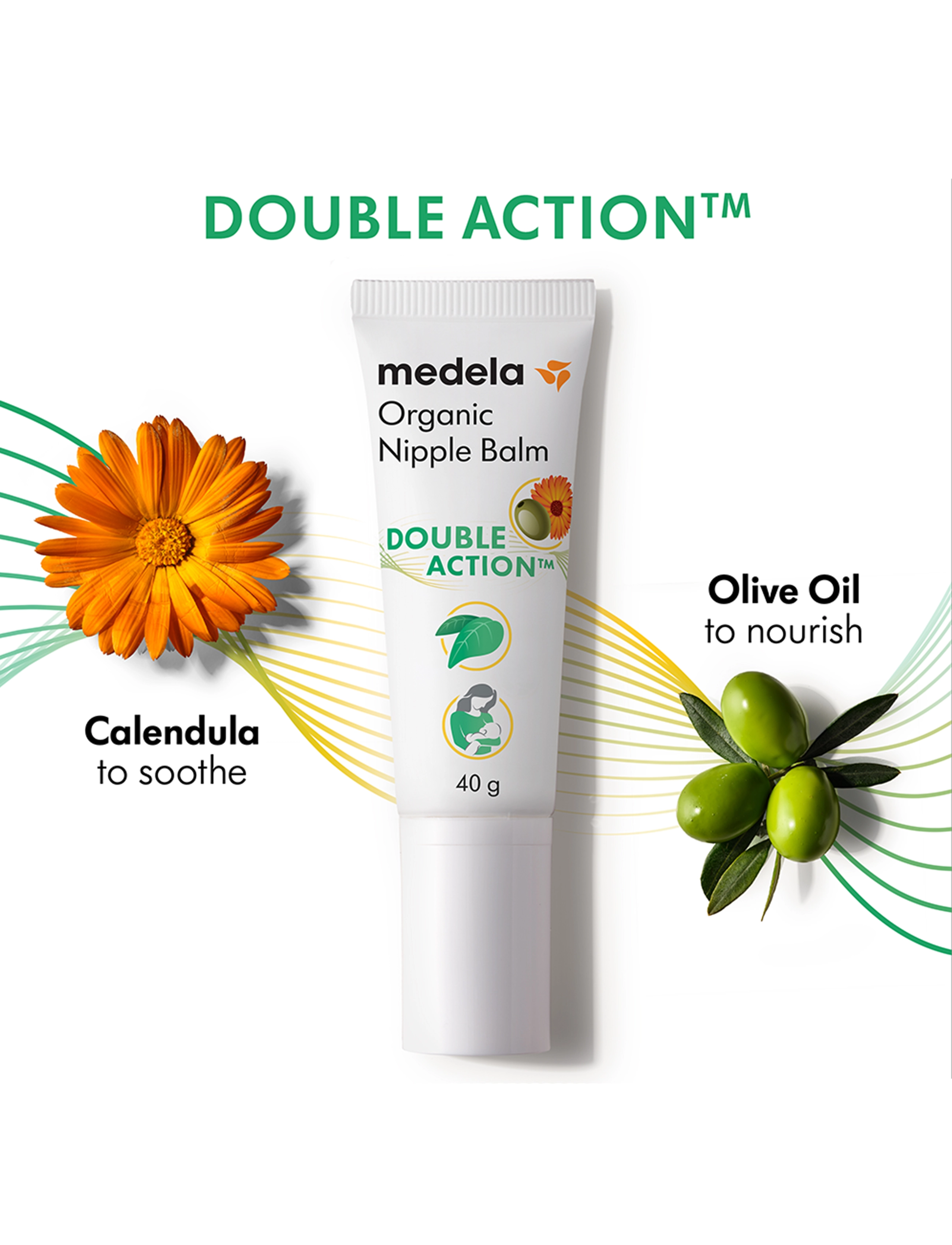 Medela - Organic Nipple balm - stillprodukte - white - 5
