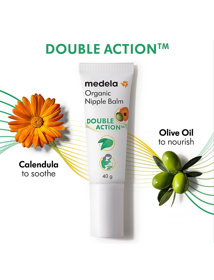 Medela - Organic Nipple balm - stillprodukte - white - 5