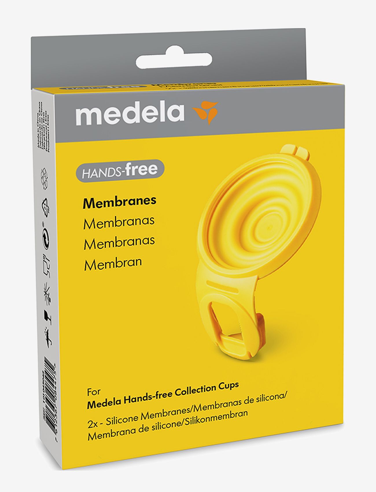 Medela - Hands-free membrane - breast pumps & accessories - yellow - 1