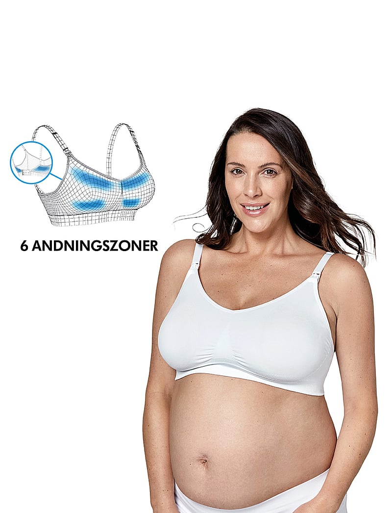 Medela - Keep Cool Ultra-BH, vit, XXL - underkläder - white - 4