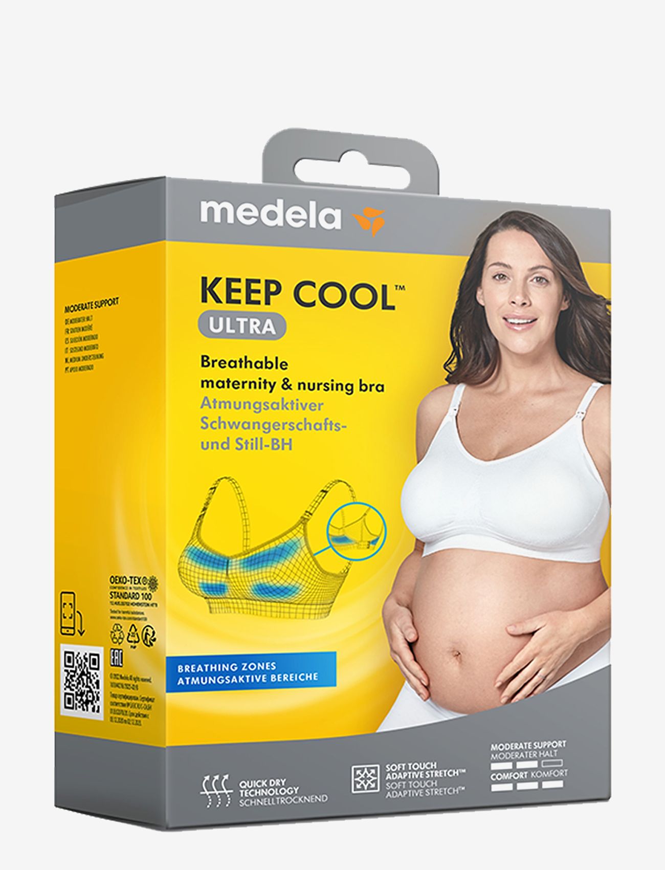Medela - Keep Cool Ultra-BH, vit, XXL - underkläder - white - 3