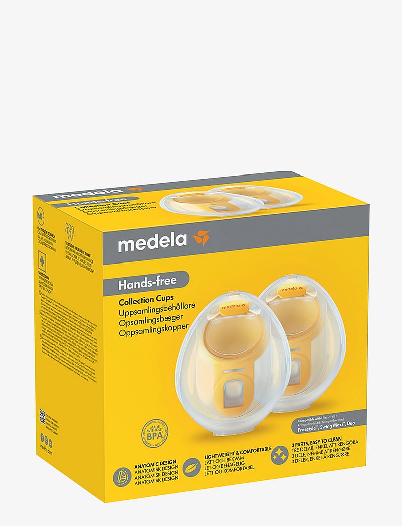 Medela - Hands-free uppsamlingsbehållare, 2-p - milchpumpen & zubehör - white - 2