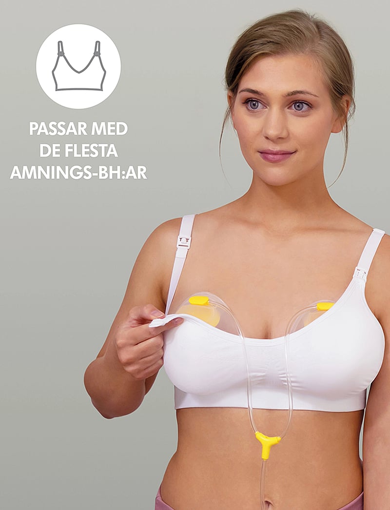 Medela - Hands-free uppsamlingsbehållare, 2-p - milchpumpen & zubehör - white - 0