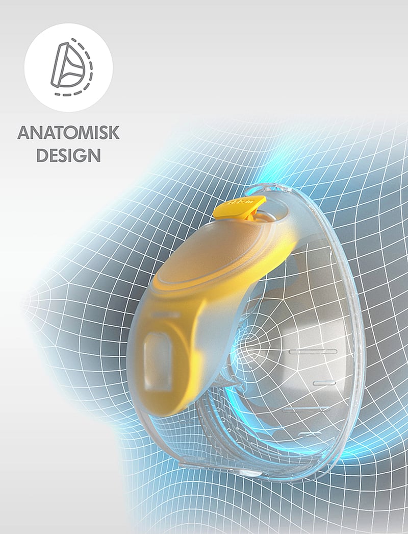 Medela - Hands-free uppsamlingsbehållare, 2-p - milchpumpen & zubehör - white - 3