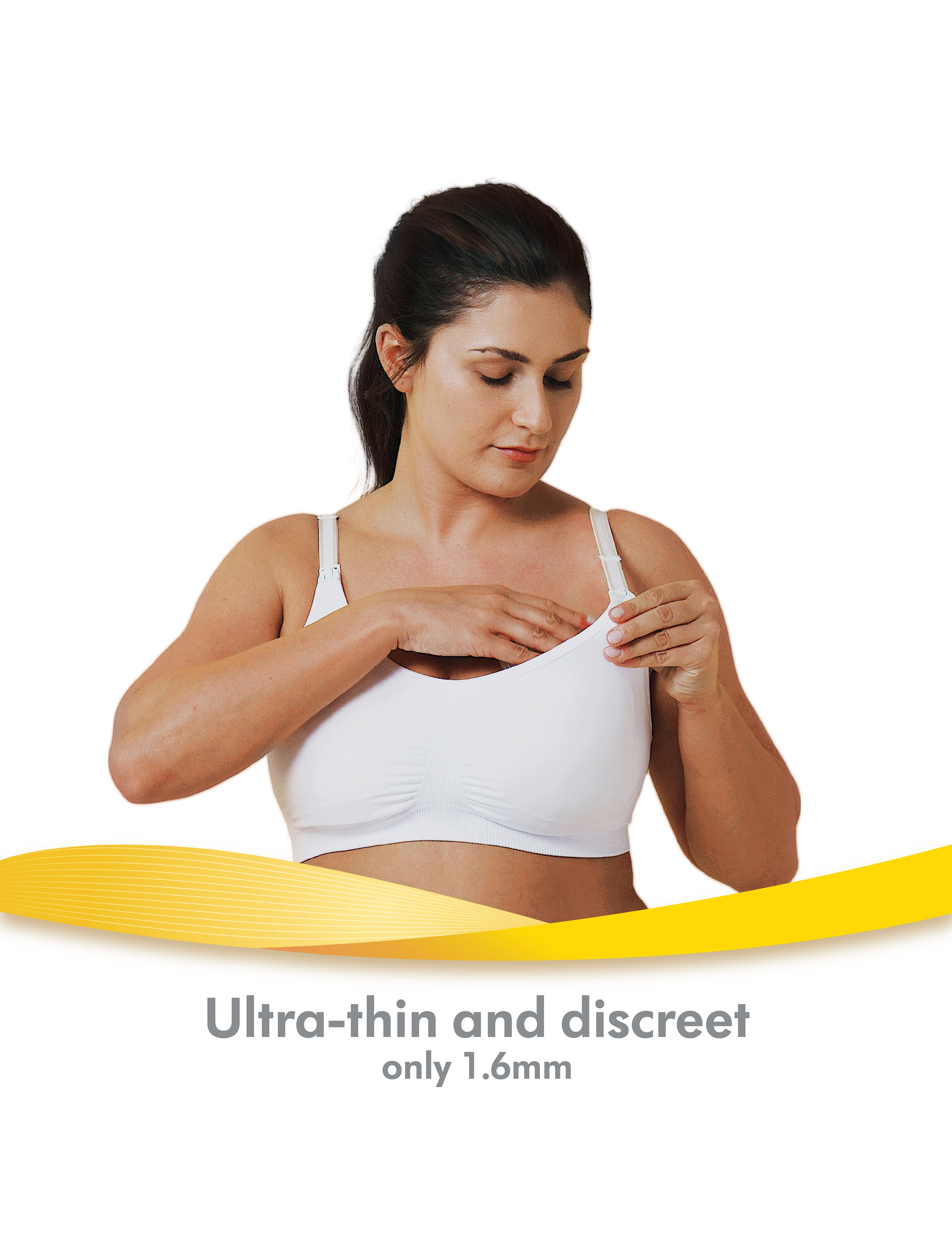 Medela - Medela Ultra-breathable nursing pads - brystpumper og tilbehør - white - 3