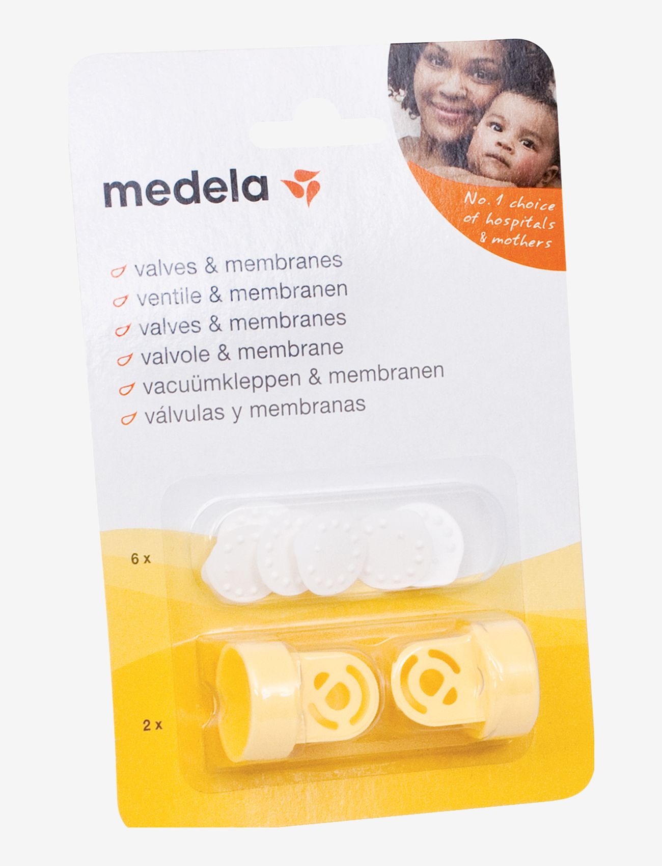 Medela - Valves och membrane - breast pumps & accessories - yellow - 2