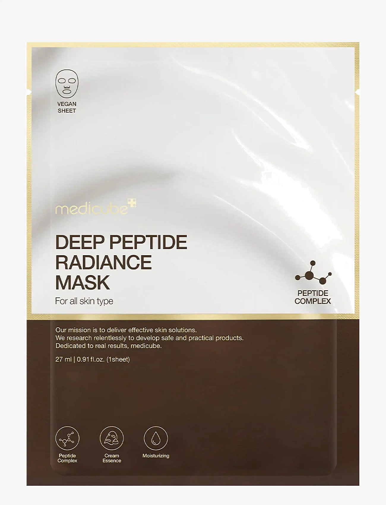 Medicube - Deep Peptide Radiance Mask - sheet masks - clear - 1