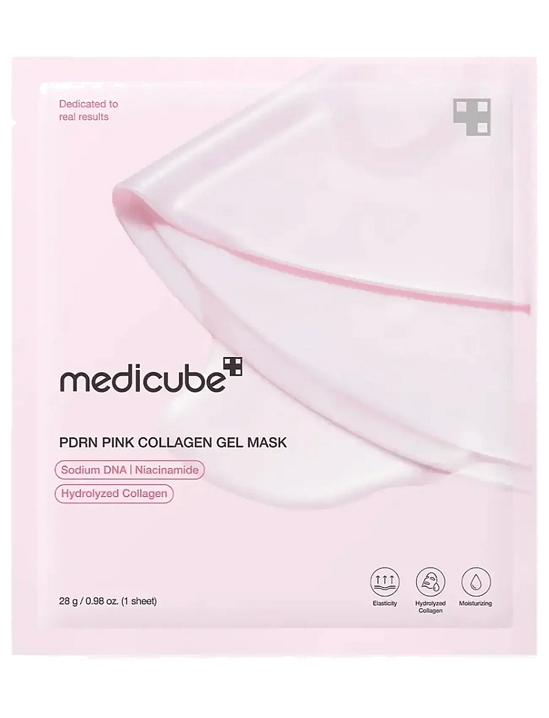 Medicube - PDRN Pink Collagen Gel Mask - näomask - clear - 0