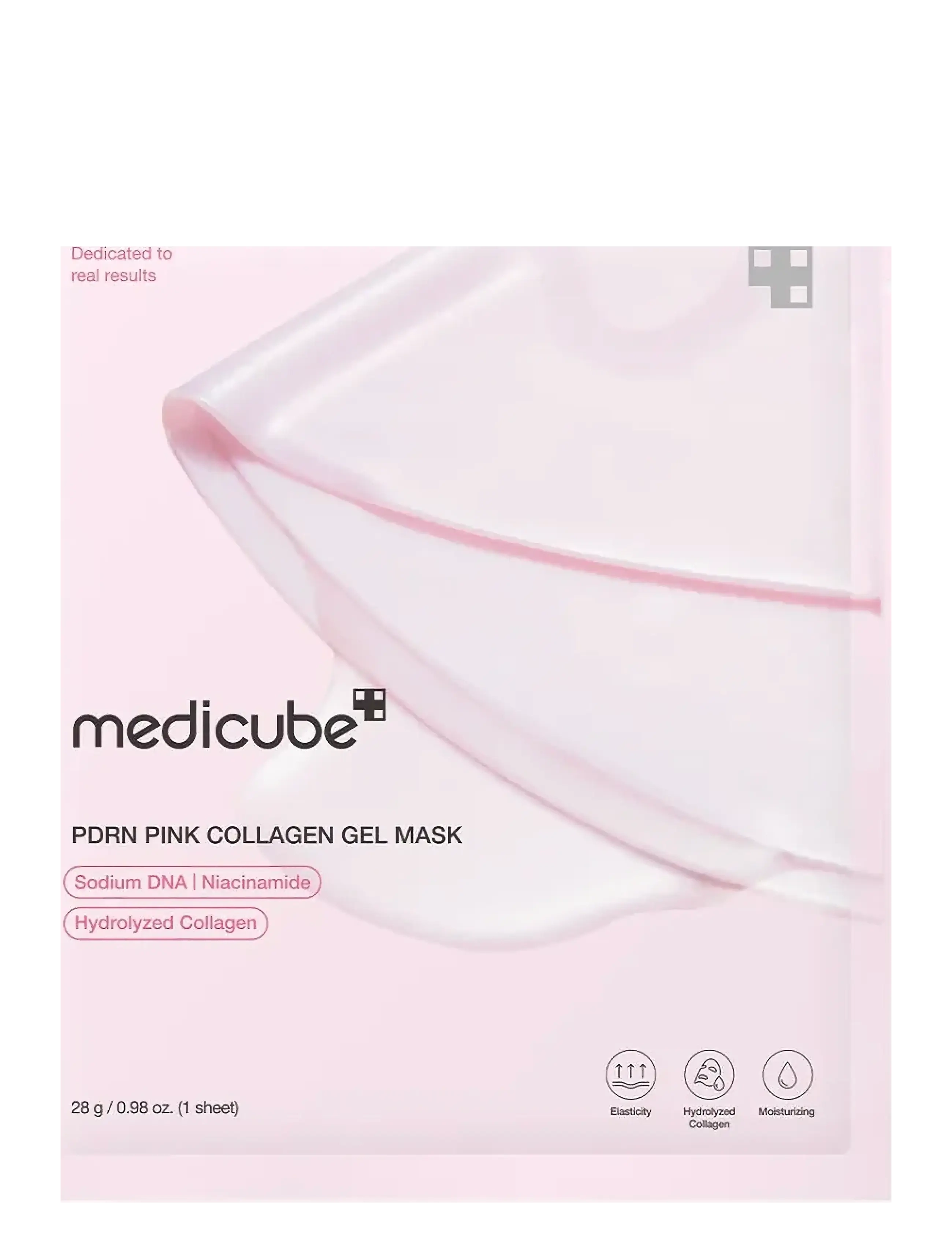 Medicube PDRN Pink Collagen Gel Mask - Sheet masks - CLEAR / undefined