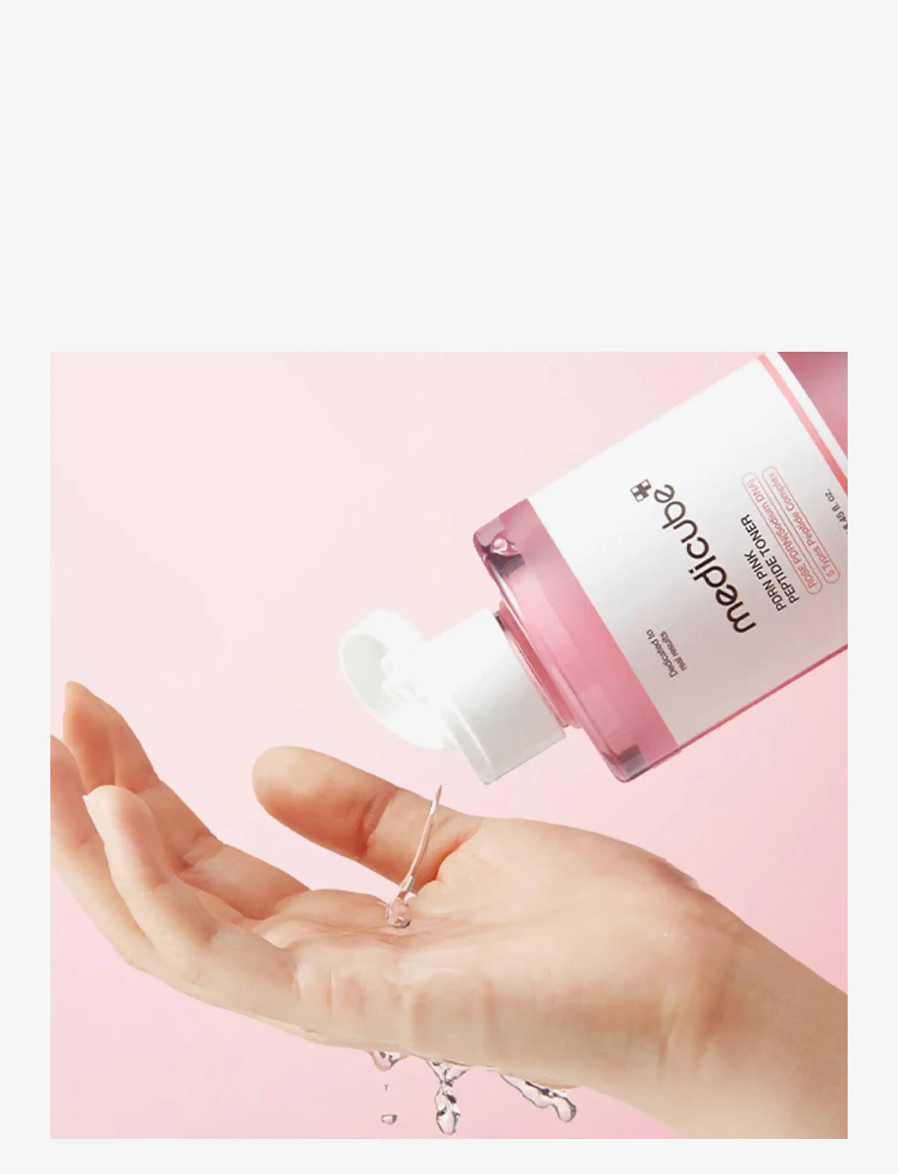Medicube - PDRN Pink Cica Soothing Toner - mitrinoši toniki - clear - 1