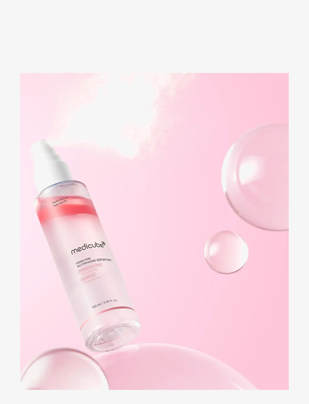 Medicube - PDRN Pink Glutathione Serum Mist - serumai - clear - 1
