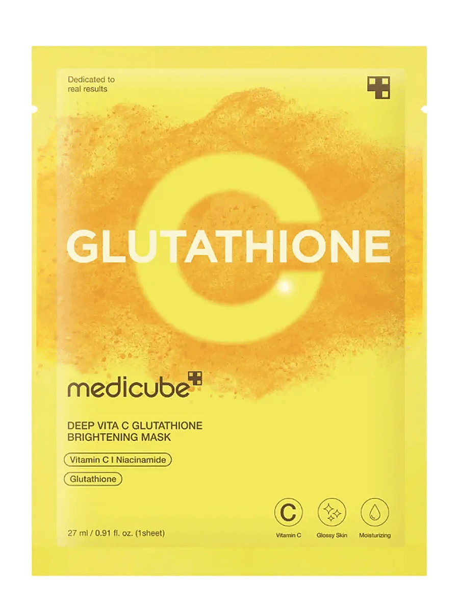 Medicube - Deep Vita C Glutathione Brightening Mask - clear - 0