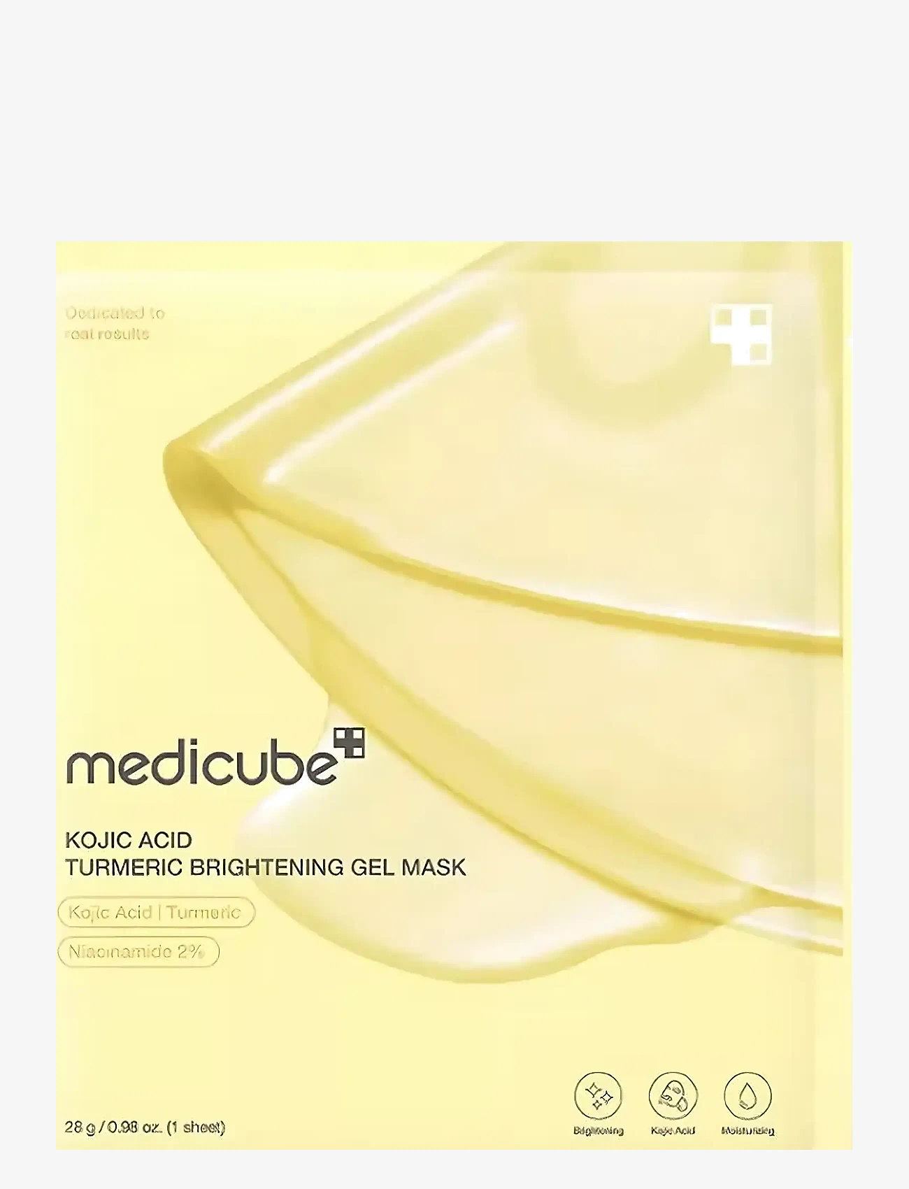 Medicube - Kojic Acid Turmeric Brightening Gel Mask - sheet masks - clear - 0