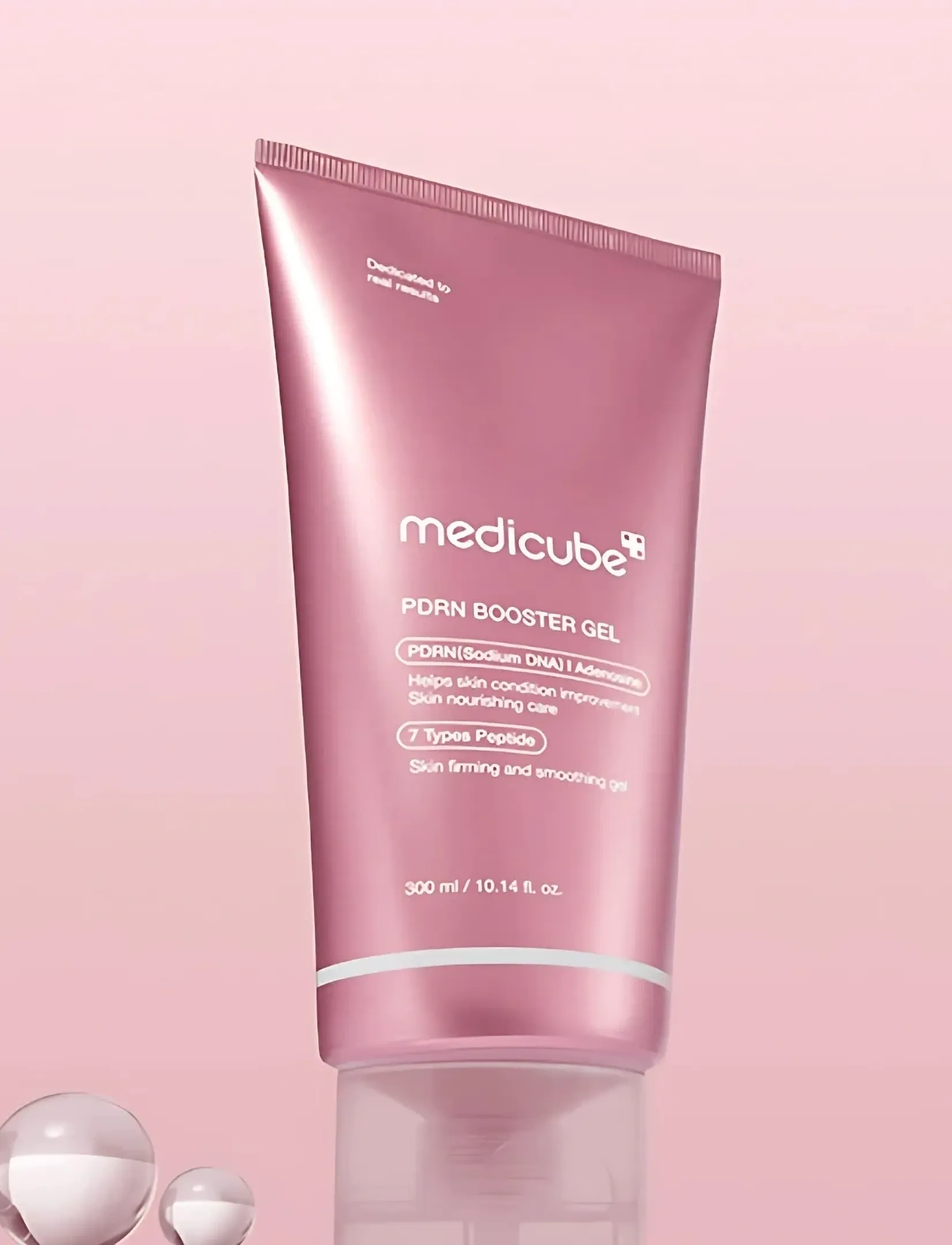 Medicube Pdrn Booster Gel, 300 ml, Nude, Fugtighedscreme > Dagcreme, Dame