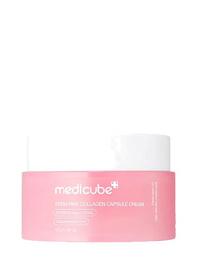 Medicube - Pdrn Pink Collagen Capsule Cream - Natcreme