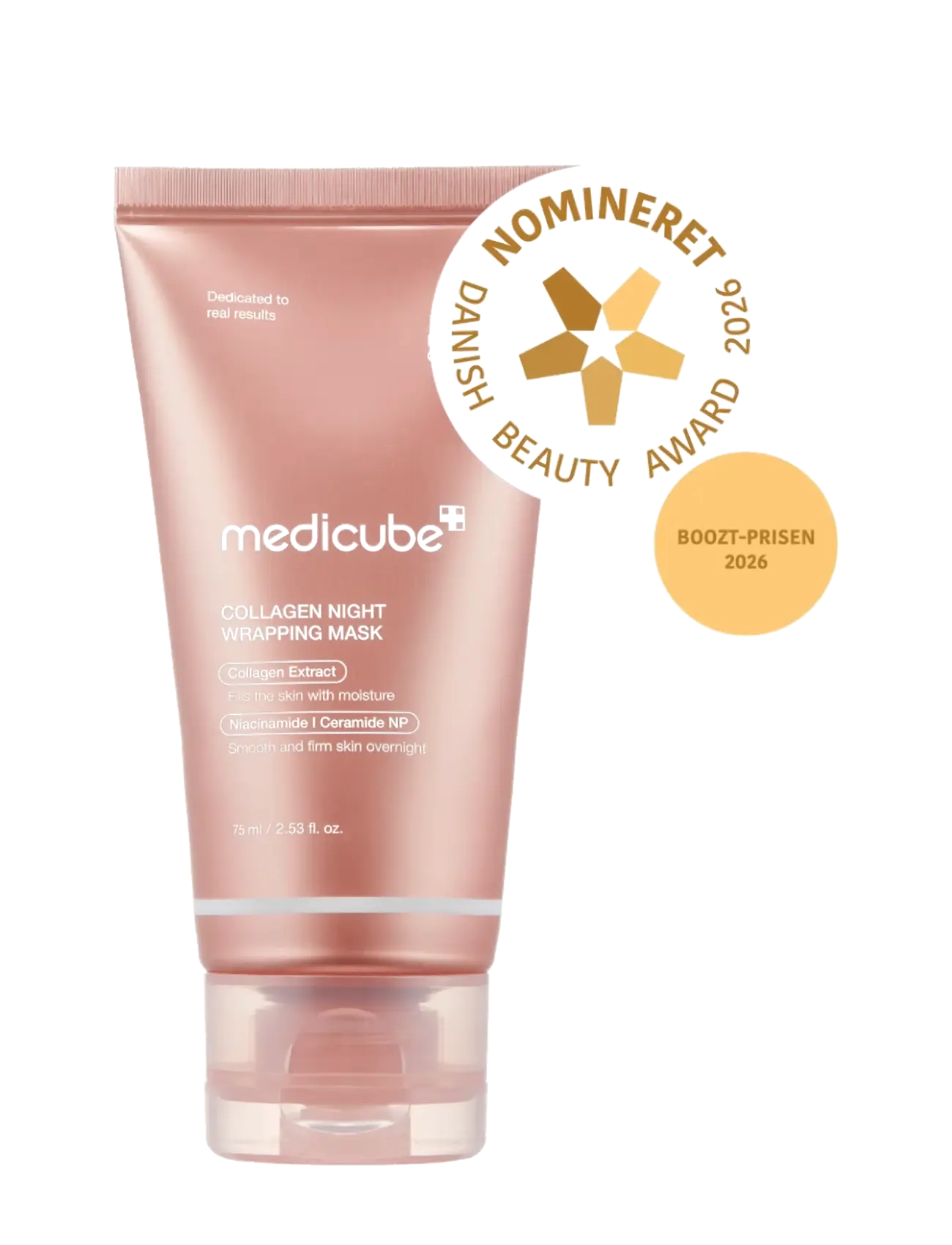 Medicube Collagen Night Wrapping Mask, Natmaske, Nude, Str: 75 ML