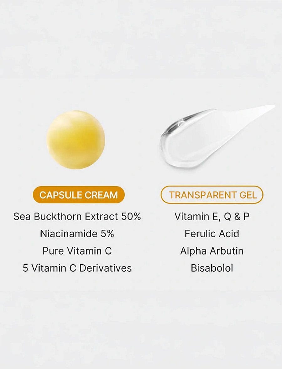 Medicube - Deep Vita C Capsule Cream - päevakreemid - clear - 3