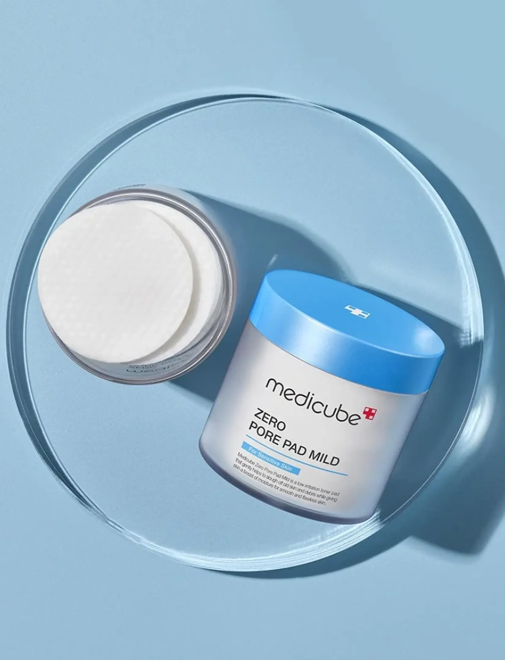 Medicube Zero Pore Mild Pad, 70 PCS, White, Toners > Toner Pads, Dame