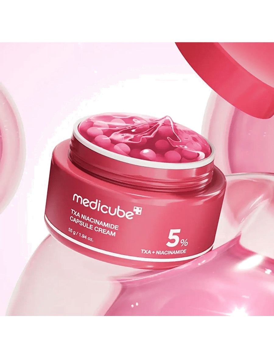 Medicube - Medicube - TXA Niacinamide Capsule Cream (55g.) - päevakreemid - clear - 1