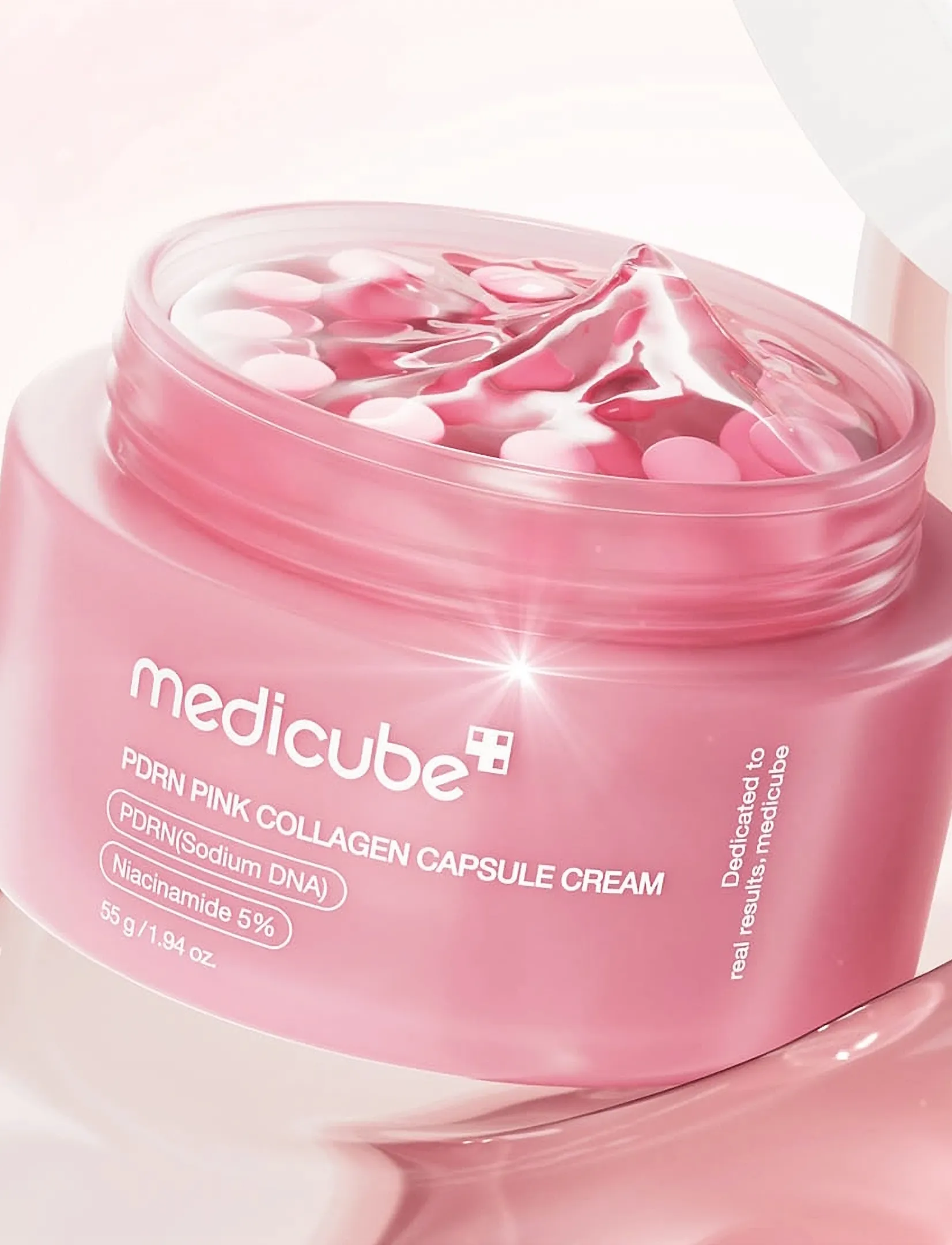 Medicube Medicube - Pdrn Pink Collagen Capsule Cream, 55 G, Pink, Fugtighedscreme > Dagcreme, Dame