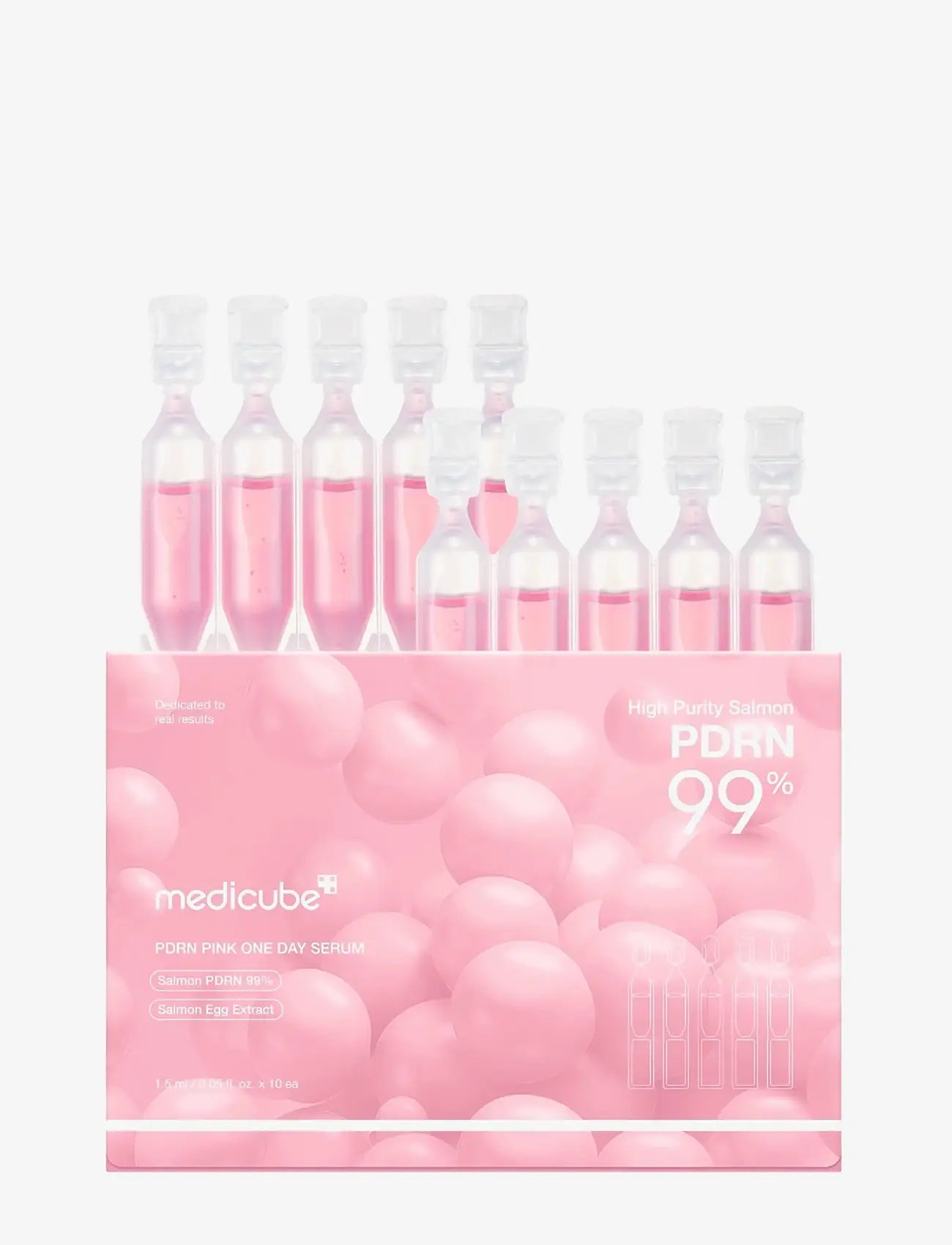 Medicube - Medicube - PDRN Pink One Day Serum (10pcs.) - seerumid - clear - 1