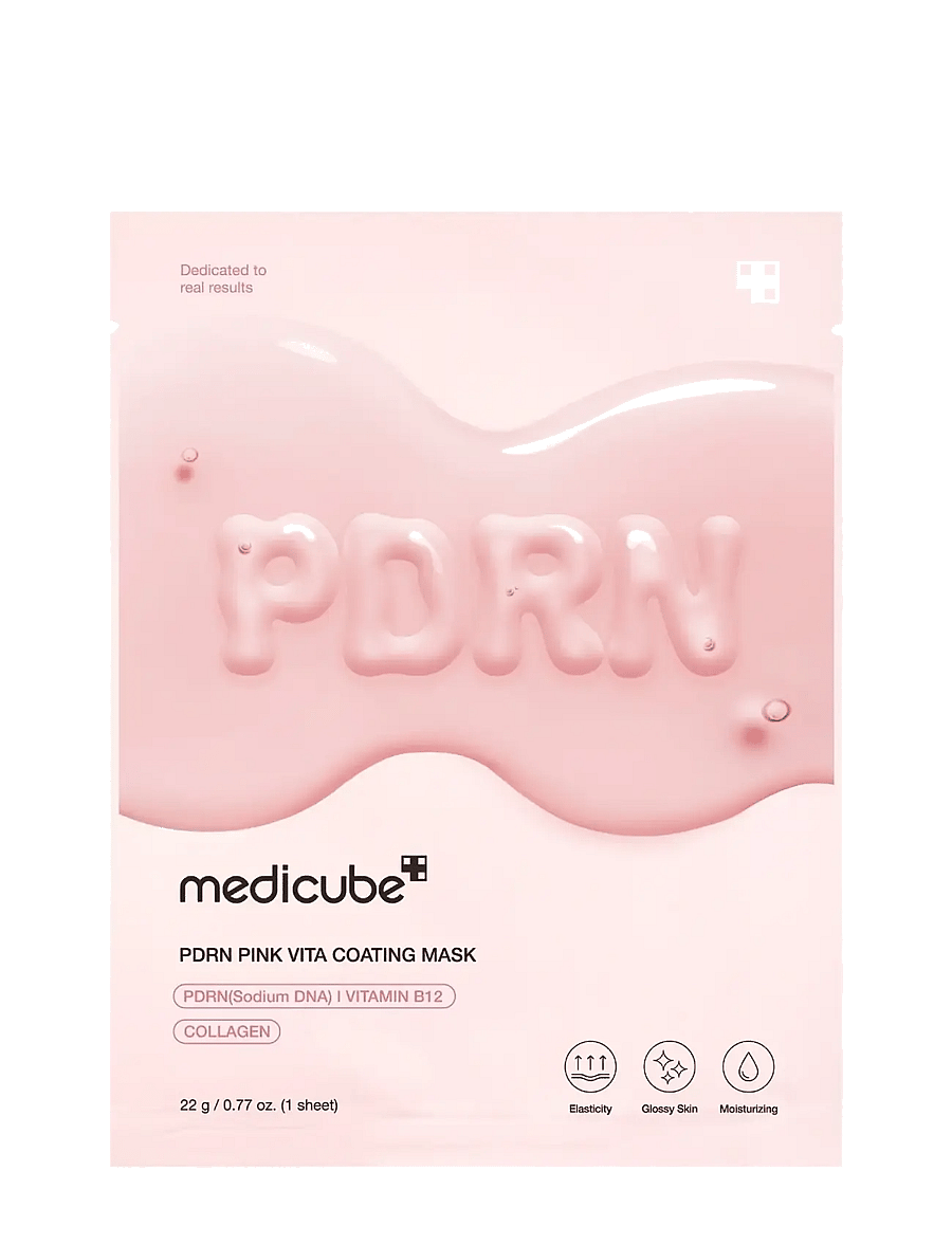 Medicube - Medicube - PDRN Pink Vita Coating Mask (1pcs.) - lehtmaskid - clear - 1