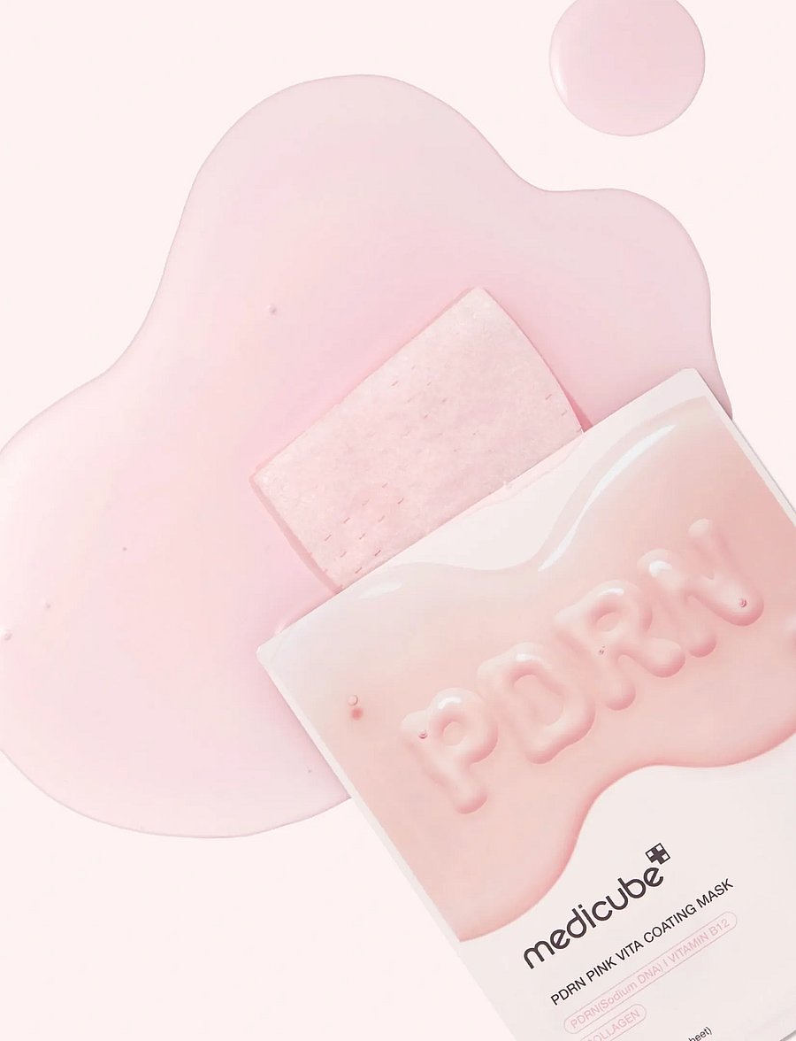 Medicube - Medicube - PDRN Pink Vita Coating Mask (1pcs.) - lehtmaskid - clear - 0