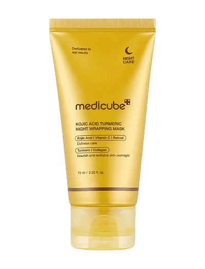 Medicube - Kojic Acid Turmeric Night Wrapping Mask (75ml.) - Fugtgivende Maske