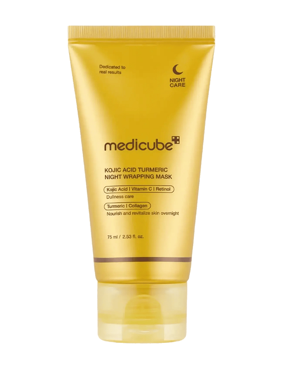 Medicube - Medicube - Kojic Acid Turmeric Night Wrapping Mask (75ml.) - niisutavad maskid - clear - 1