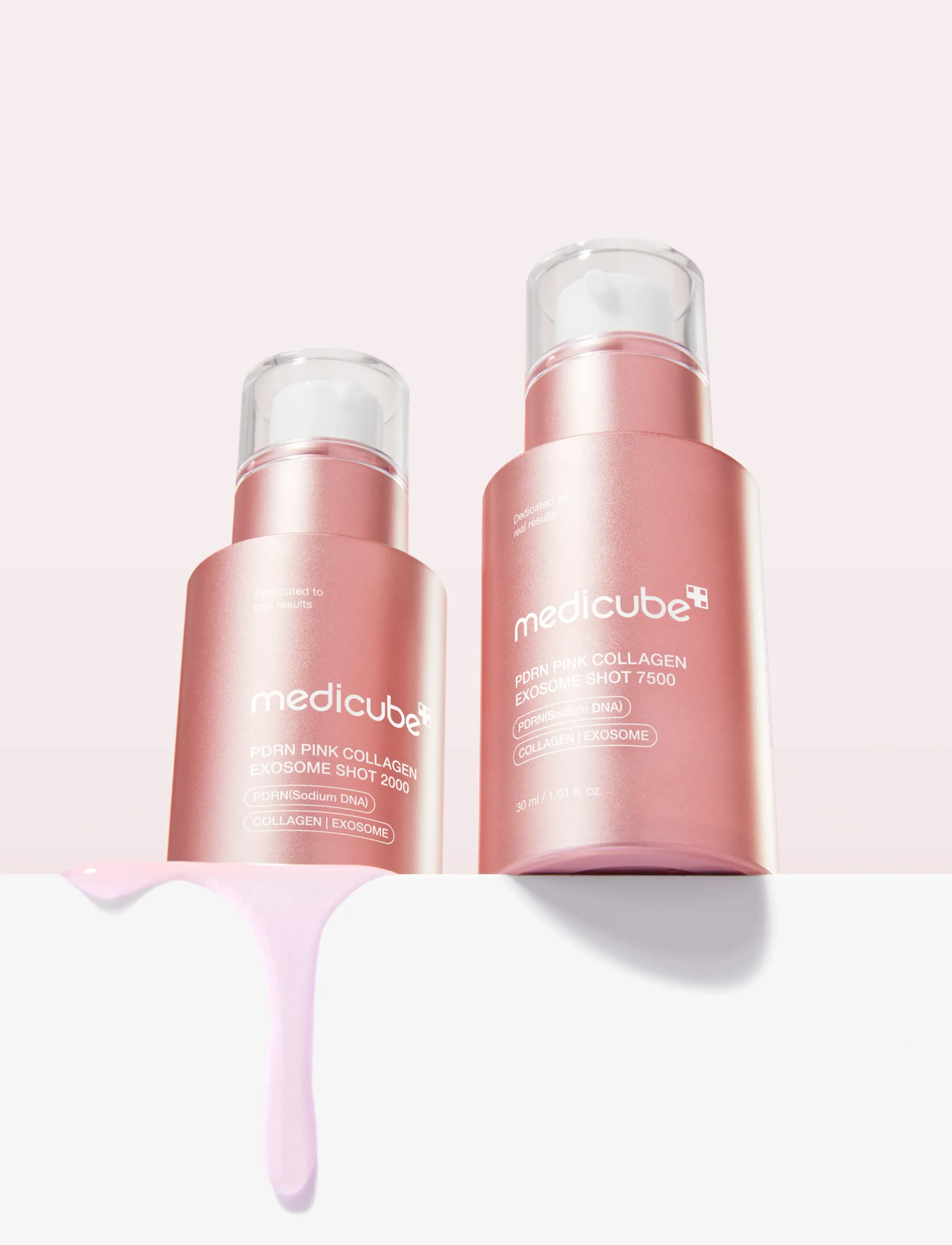 Medicube - Medicube - PDRN Pink Exosome Shot Serum 7500 (30ml.) - serum - clear - 2