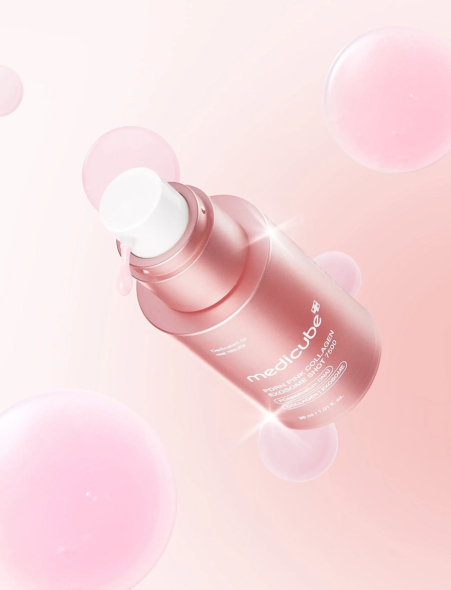 Medicube - Medicube - PDRN Pink Exosome Shot Serum 7500 (30ml.) - seerumid - clear - 3