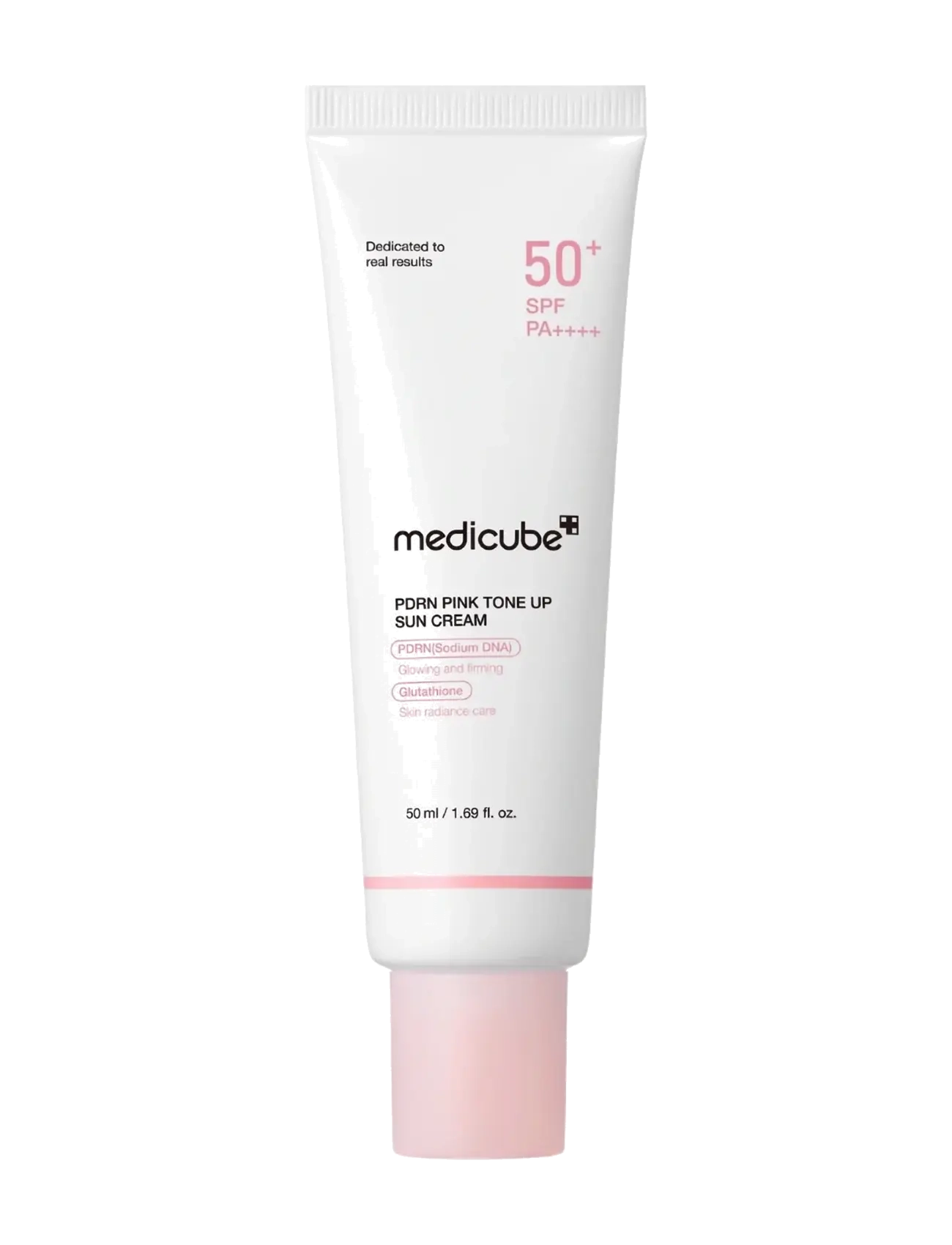 Medicube - Pdrn Pink Tone Up Sun Cream (50Ml.), Ansigt, Nude, Str: 50 ML