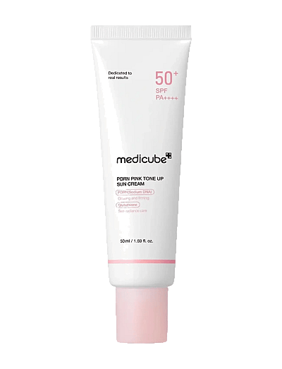 Medicube - Pdrn Pink Tone Up Sun Cream (50ml.) - Ansigt