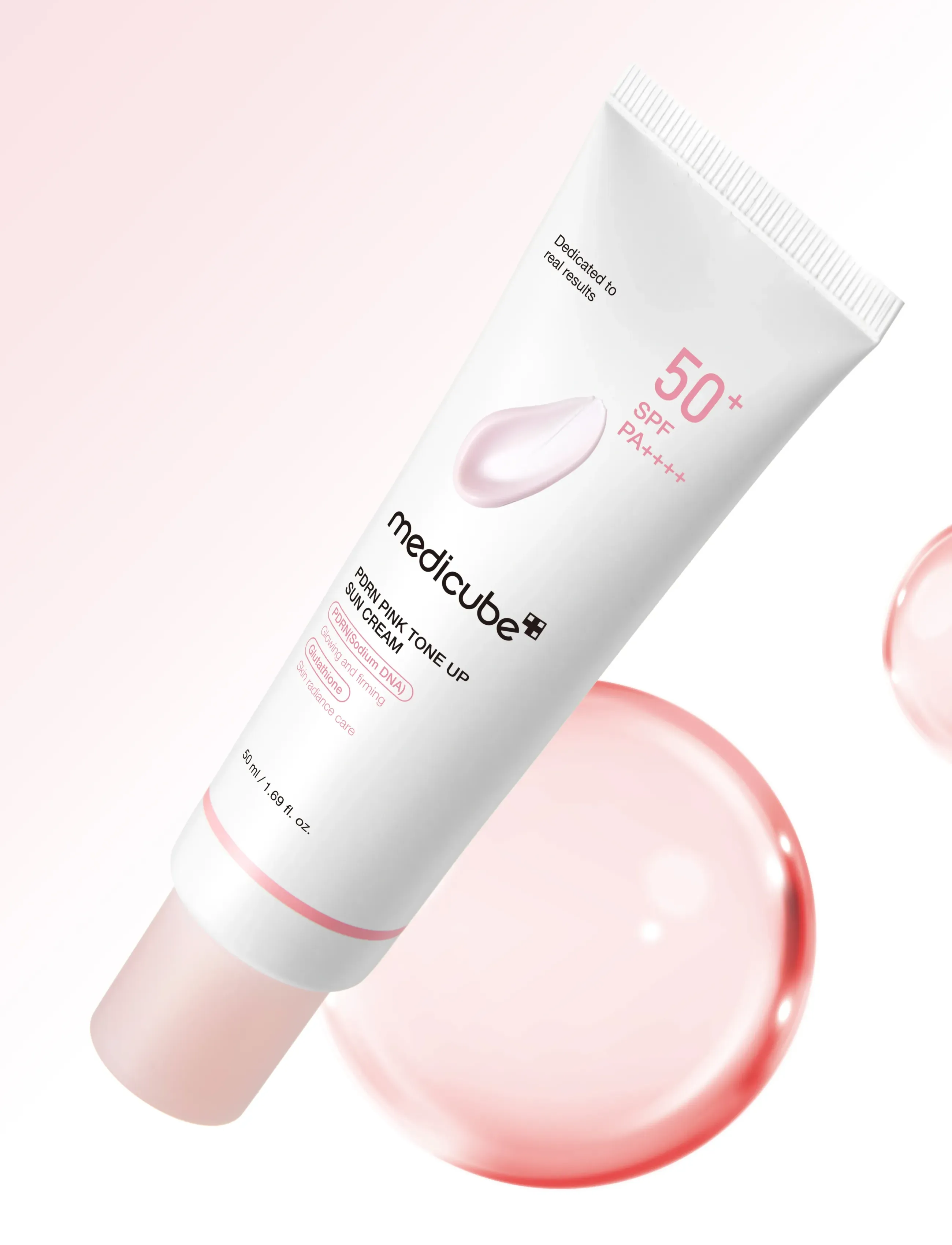 Medicube - Medicube - PDRN Pink Tone Up Sun Cream (50ml.) - clear - 3