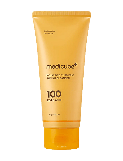 Medicube - Kojic Acid Turmeric Toning Cleanser (120g.) - Rensegel