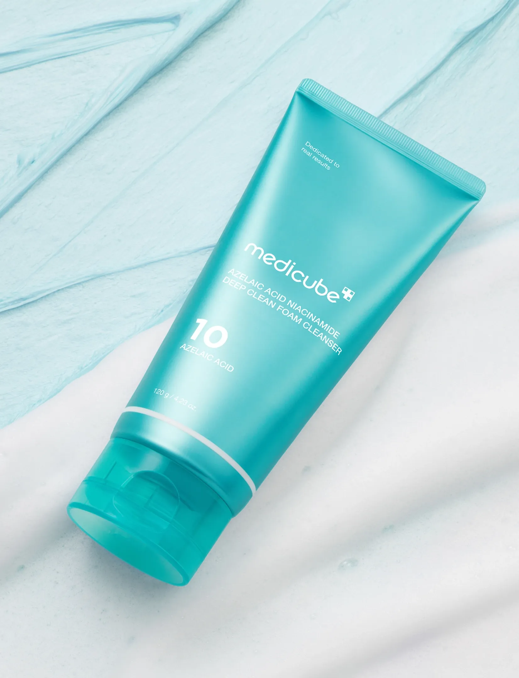 Medicube - Medicube - Azelaic Acid Niacinamide Deep Clean Foam Cleanser (120g.) - puhastusvahud - clear - 0
