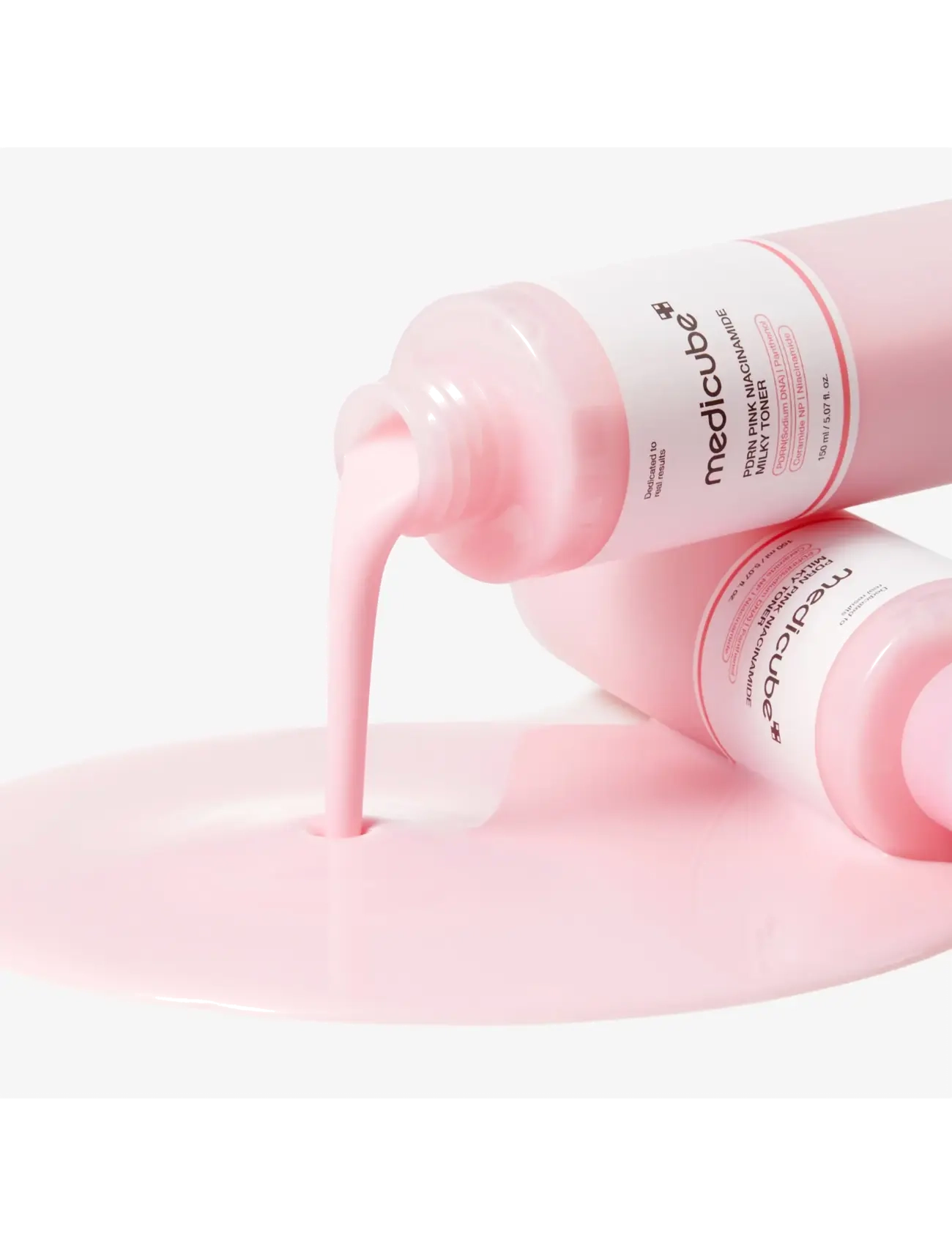 MEDICUBE Pdrn Pink Niacinamide Milky Toner (150Ml.) essence dam – bild 3