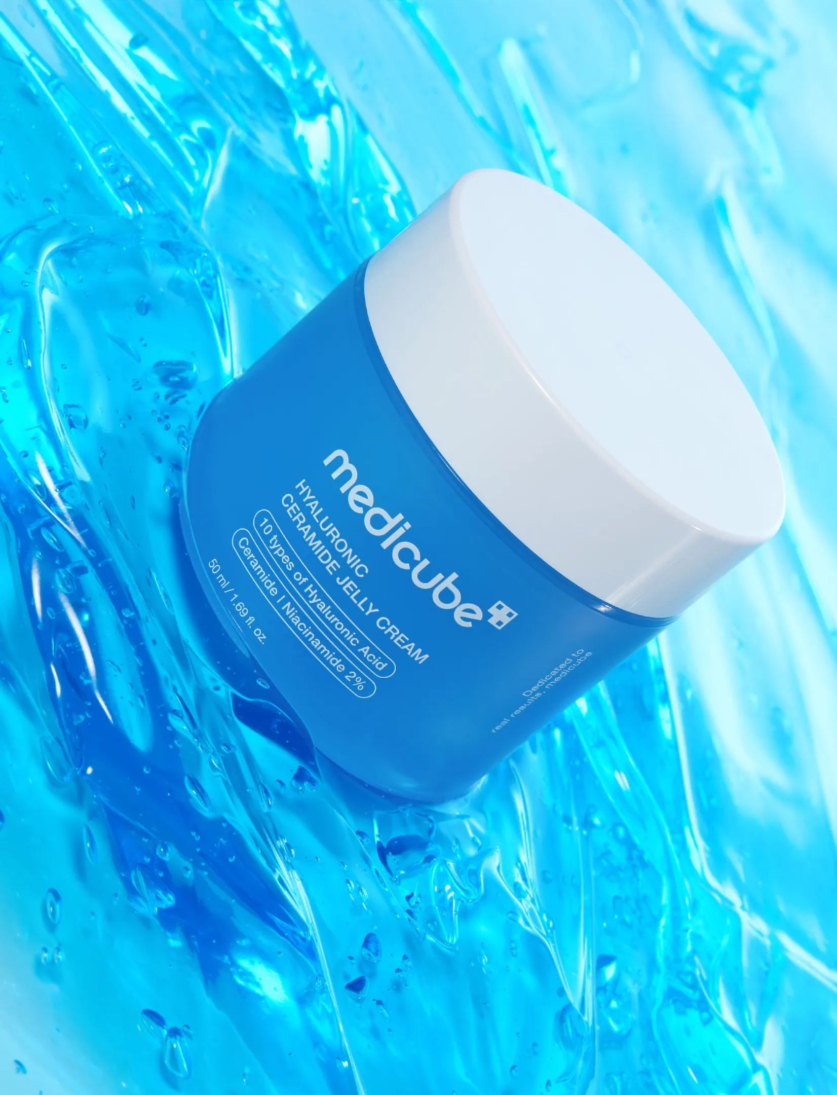 Medicube Medicube - Hyaluronic Ceramide Jelly Cream (50ml), 50 ml, Nude, Fugtighedscreme > Natcreme, Dame