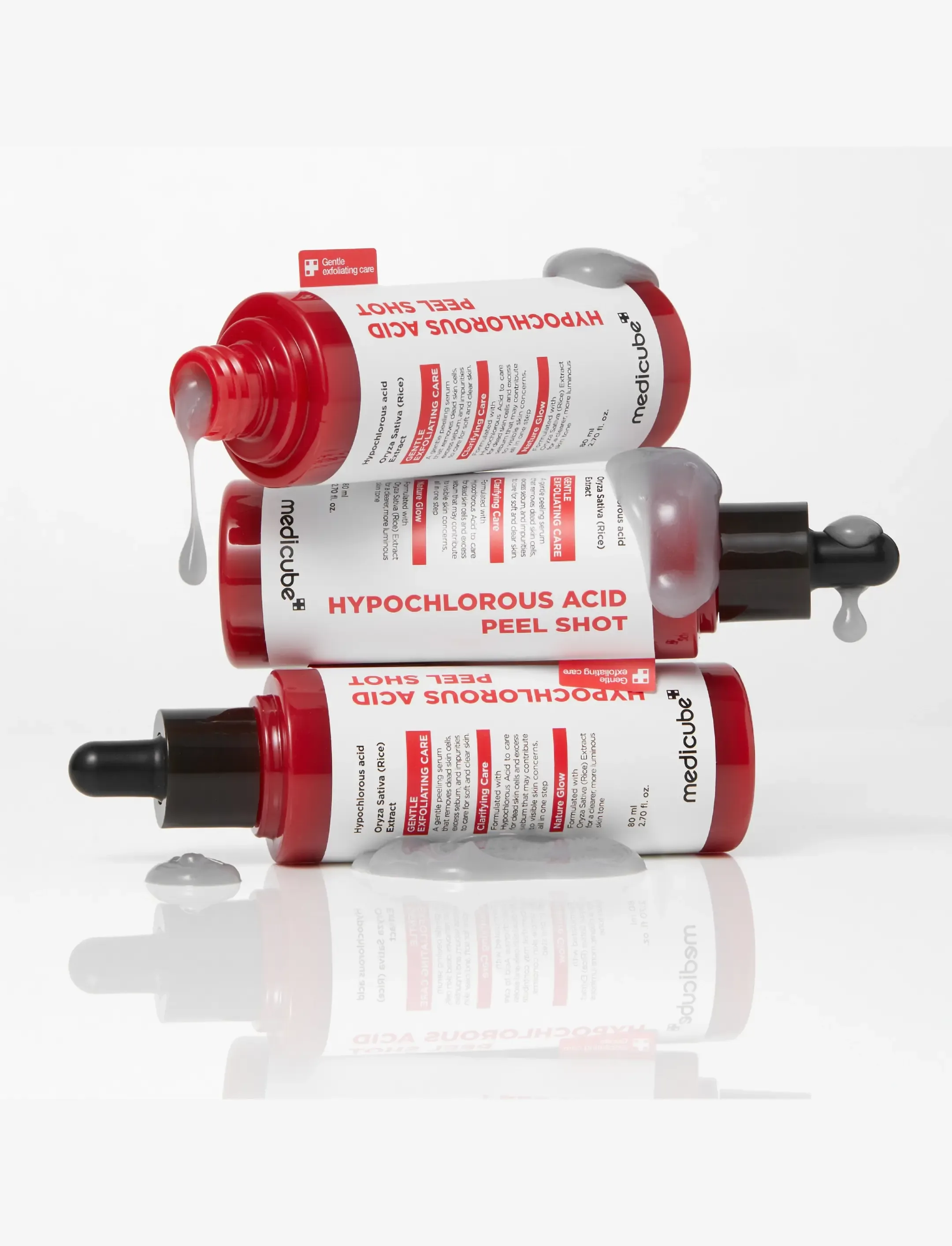 Medicube Medicube - Hypochlorous Acid Peel Shot (80ml), 80 ml, Nude, Ansigt > Peelings, Dame