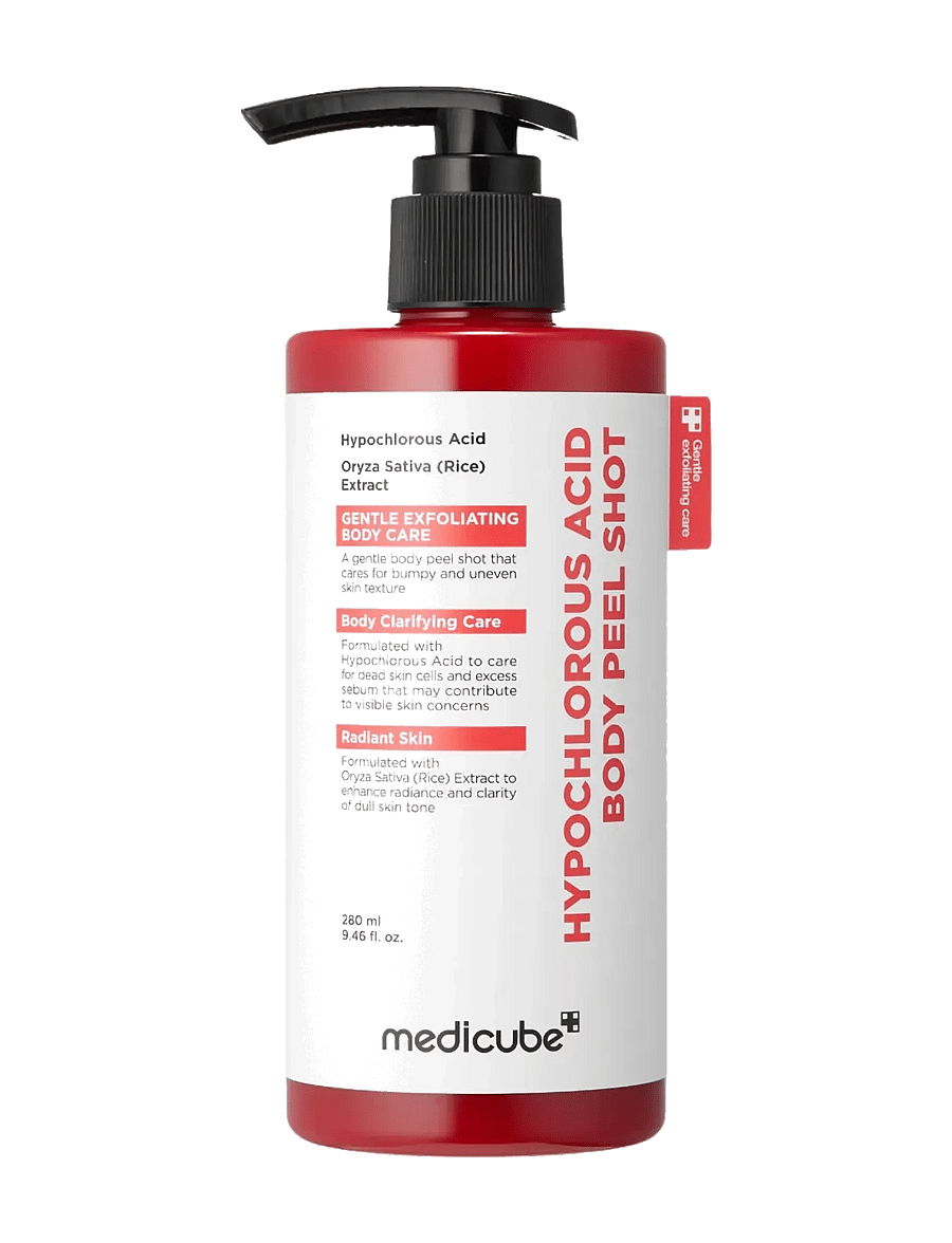 Medicube - Medicube - Hypochlorous Acid Body Peel Shot (280ml.) - näo koorimine - clear - 1