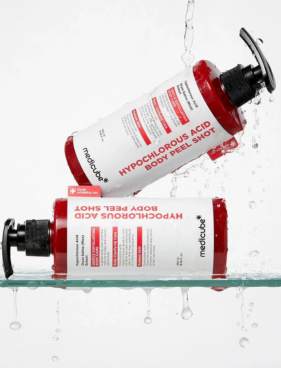 Medicube - Medicube - Hypochlorous Acid Body Peel Shot (280ml.) - näo koorimine - clear - 0