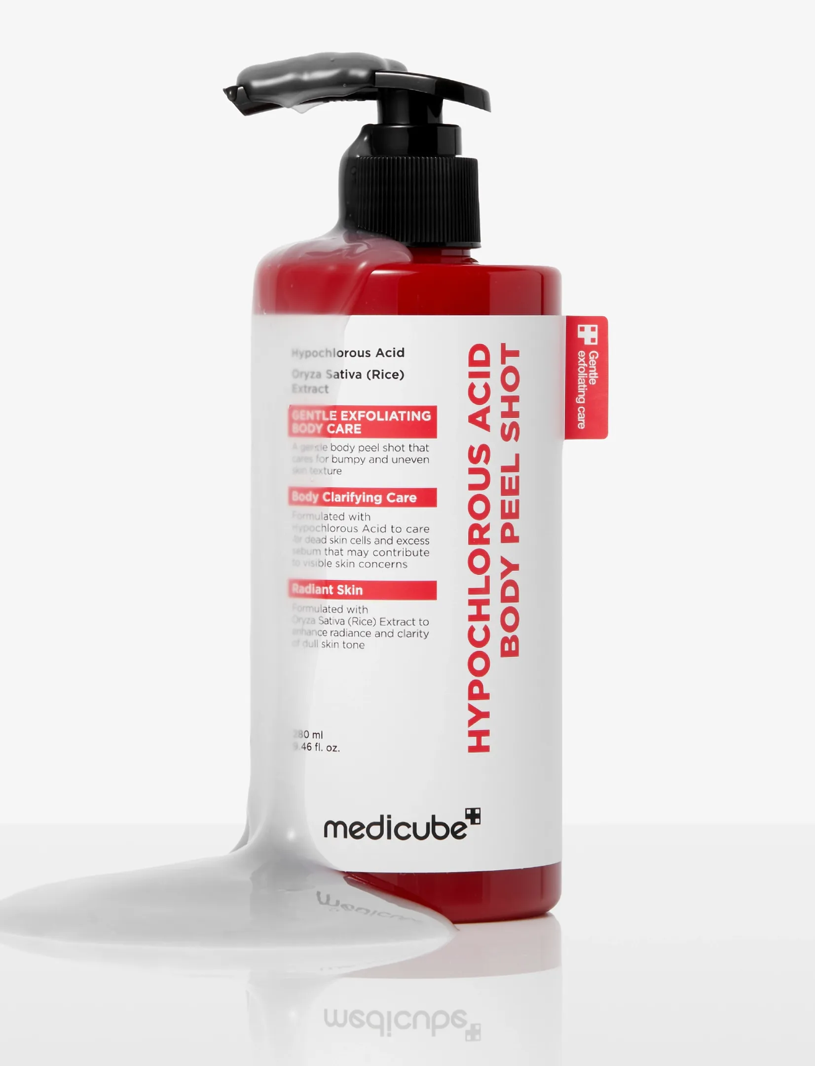 Medicube - Medicube - Hypochlorous Acid Body Peel Shot (280ml.) - peeling - ansigte - clear - 2