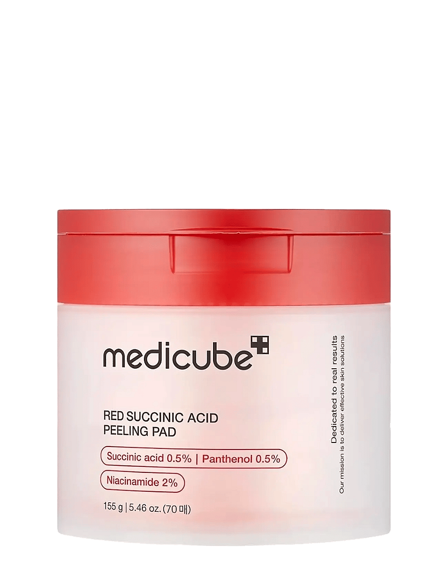 Medicube - Medicube - Red Succinic Acid Peeling Pad - toonikupadjad - clear - 3