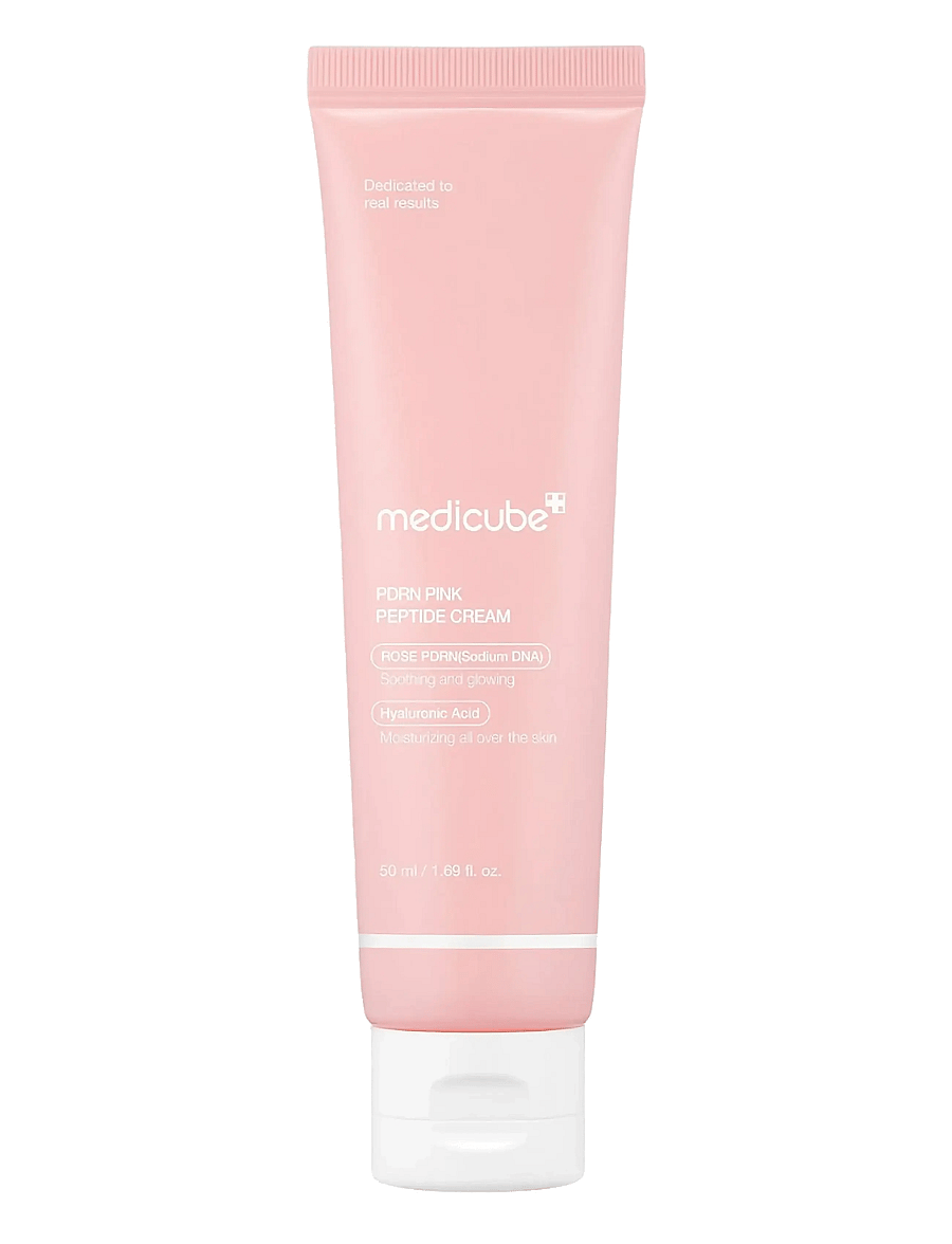 Medicube - PDRN Pink Hyaluronic Moisturizing Cream - päevakreemid - clear - 0