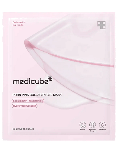 Pdrn Pink Collagen Gel Mask - Sheet Maske