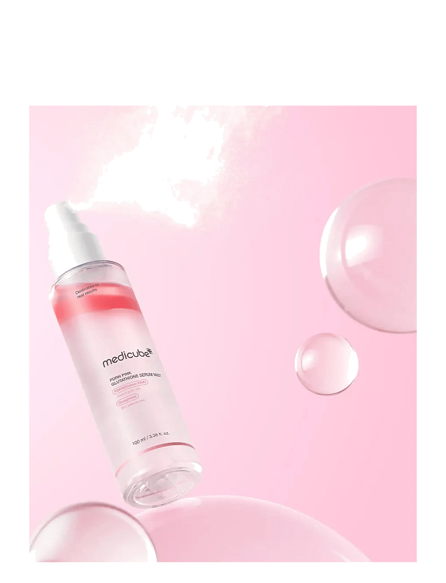 Medicube - PDRN Pink Glutathione Serum Mist - näoudusti - clear - 1