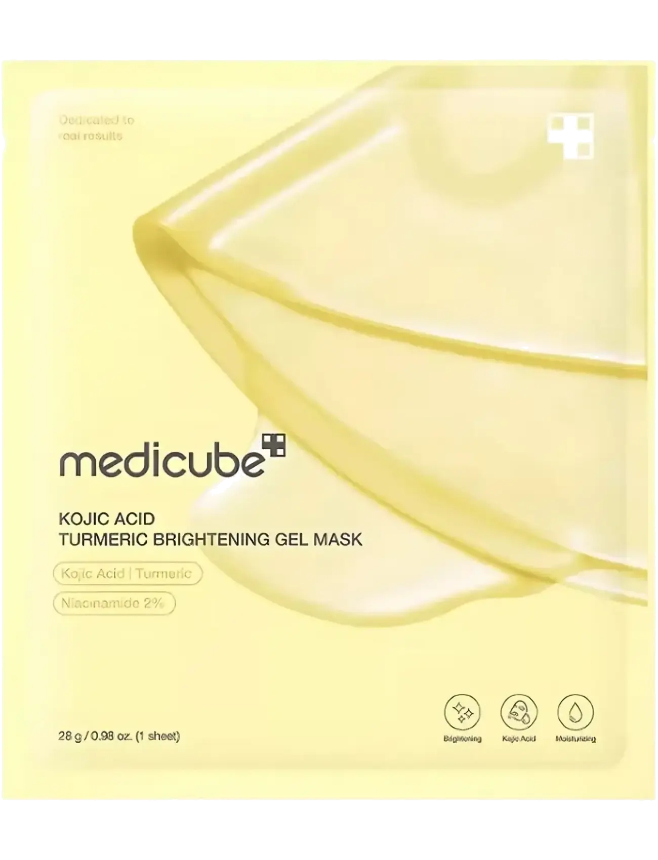 Medicube Kojic Acid Turmeric Brightening Gel Mask - Inspiration - CLEAR / undefined