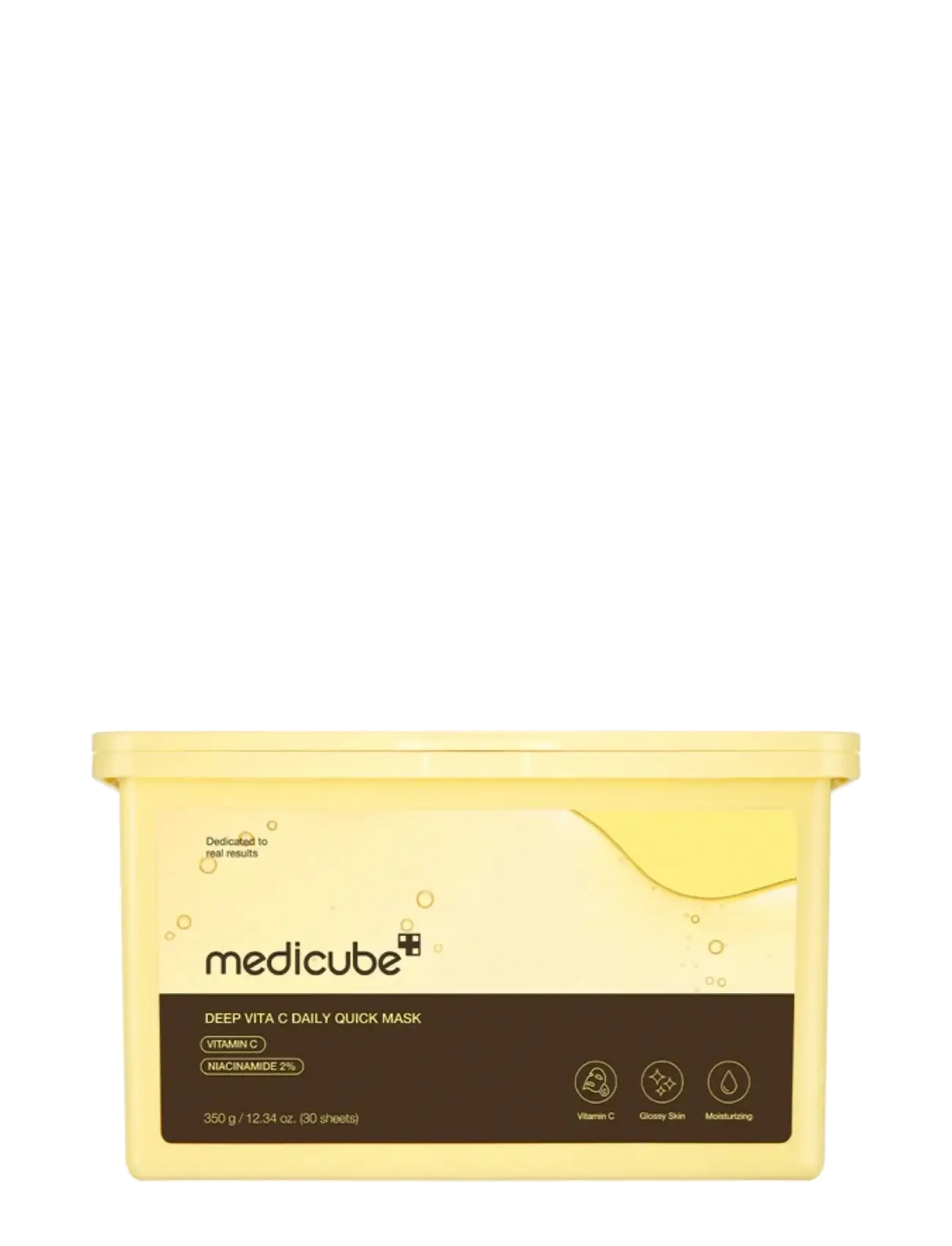 Medicube - Deep Vita C Daily Quick Mask (30Pcs.), Sheetmaske, Nude, Str: 30 PCS