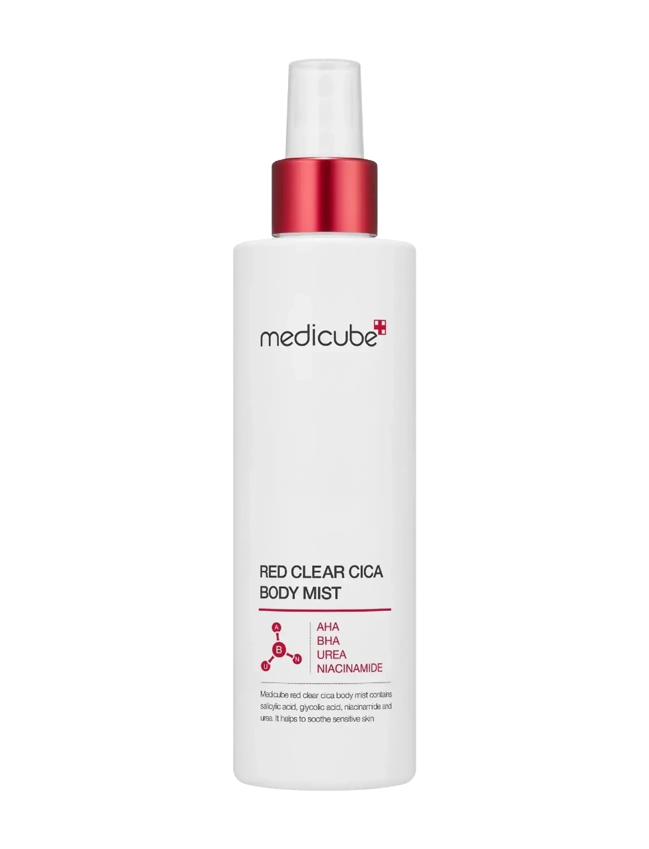 Medicube - Red Clear Cica Body Mist (200Ml.), Ansigt Mist, Nude, Str: 200 ML